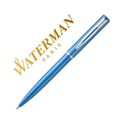 Caneta Waterman Allure Lacada Azul em Estojo de Oferta Caneta Waterman Allure Lacada Azul em Estojo de Oferta