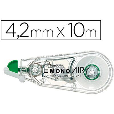 Corretor Tombow Mono Air Fita 4,2 mm X 10 Mt Corretor Tombow Mono Air Fita 4,2 mm X 10 Mt