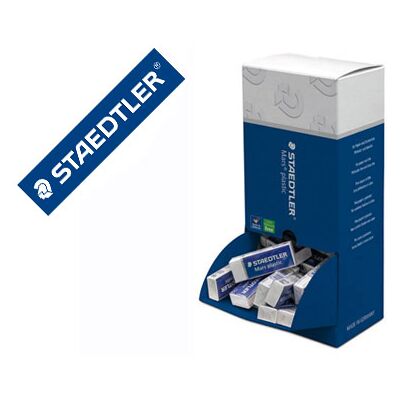 Goma Staedtler Mars Plastic 526/50 Expositor de 40 Unidades Goma Staedtler Mars Plastic 526/50 Expositor de 40 Unidades