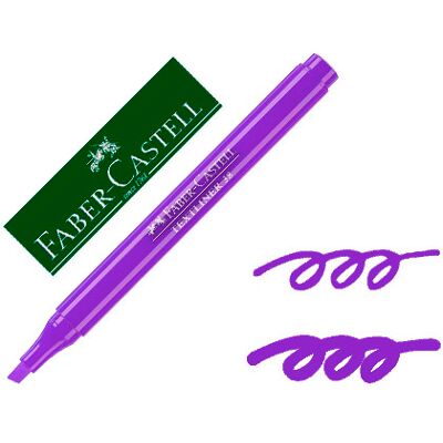FABER-CASTELL Marcador Faber Fluorescente Textliner 38 Violeta FABER-CASTELL Marcador Faber Fluorescente Textliner 38 Violeta