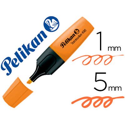 Marcador Fluorescente Pelikan Textmarker 490 Laranja Marcador Fluorescente Pelikan Textmarker 490 Laranja