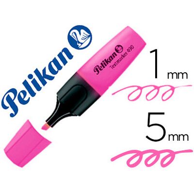 Marcador Fluorescente Pelikan Textmarker 490 Rosa Marcador Fluorescente Pelikan Textmarker 490 Rosa