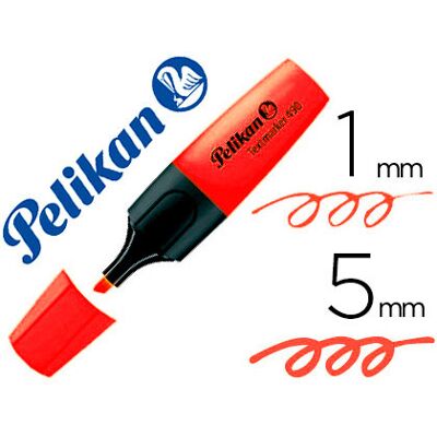 Marcador Fluorescente Pelikan Textmarker 490 Vermelho Marcador Fluorescente Pelikan Textmarker 490 Vermelho