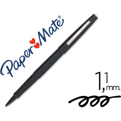 PAPERMATE Marcador Paper Mate Flair Nylon 3101-1 Preto PAPERMATE Marcador Paper Mate Flair Nylon 3101-1 Preto
