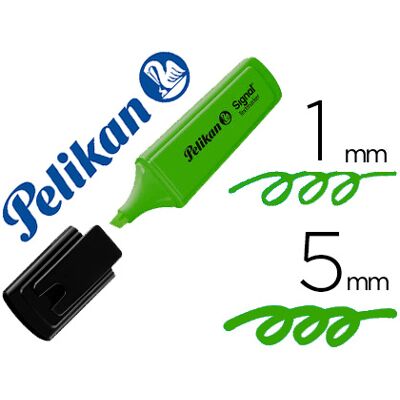Marcador Pelikan Fluorescente Textmarker Signal Verde Marcador Pelikan Fluorescente Textmarker Signal Verde
