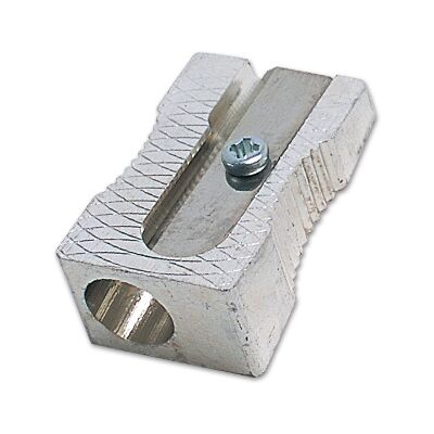 MOR Apara-Lápis Metalico c/ Cunha M+R de Um Uso Rectangular MOR Apara-Lápis Metalico c/ Cunha M+R de Um Uso Rectangular