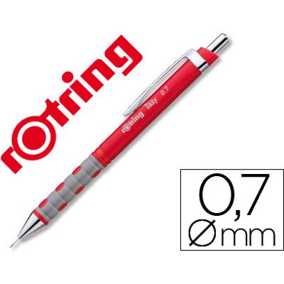 Lapiseira Rotring Tikky 0,7 mm Vermelha Lapiseira Rotring Tikky 0,7 mm Vermelha