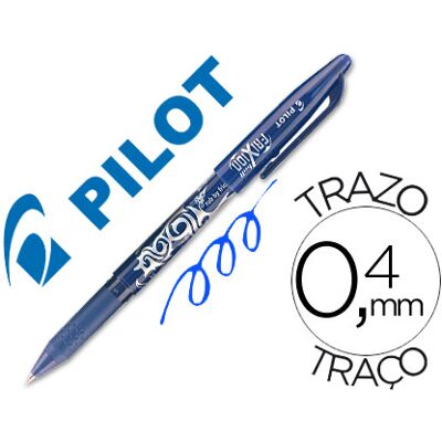 Marcador Pilot Frixion Azul Marcador Pilot Frixion Azul