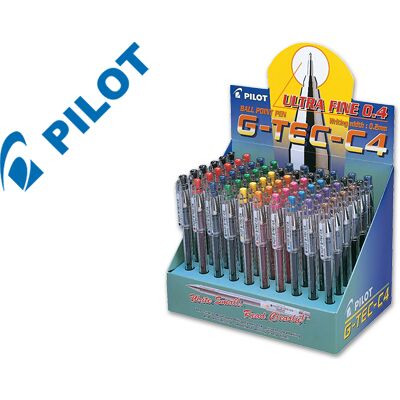 Marcador Pilot Ponta Agulha G-Tec-C4-Expositor 60 Unidades Marcador Pilot Ponta Agulha G-Tec-C4-Expositor 60 Unidades