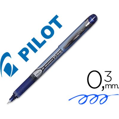 Marcador Pilot Ponta Fina V-5 Grip Azul 0.5 mm Marcador Pilot Ponta Fina V-5 Grip Azul 0.5 mm