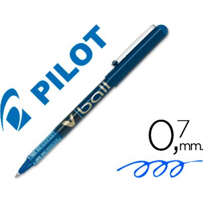Marcador Pilot Roller V-Ball Azul 0.7 mm Marcador Pilot Roller V-Ball Azul 0.7 mm