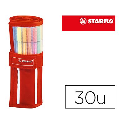 STABILO Pen 68 Caneta de feltro Multicolor 30 pcs - Felt pen STABILO Pen 68 Caneta de feltro Multicolor 30 pcs - Felt pen