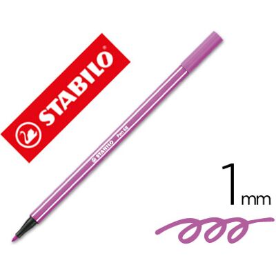 STABILO Pen 68 Roxo Tinta à base de água - 1mm - 10 peças - caneta feltro STABILO Pen 68 Roxo Tinta à base de água - 1mm - 10 peças - caneta feltro