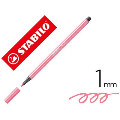 Caneta Stabilo Pen 68 Rosa - Caneta Caneta Stabilo Pen 68 Rosa - Caneta