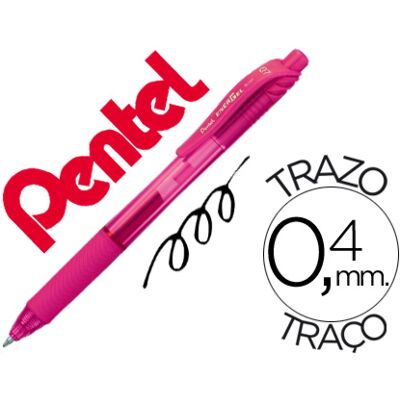 Roller Pentel Energel Bl107 0,7mm Rosa Roller Pentel Energel Bl107 0,7mm Rosa