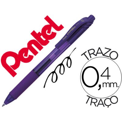 Roller Pentel Energel Bl107 0,7mm Violeta Roller Pentel Energel Bl107 0,7mm Violeta