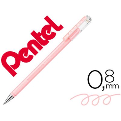 Roller Pentel K108 Rosa Pastel0,8 mm Roller Pentel K108 Rosa Pastel0,8 mm