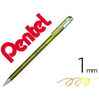 Roller Pentel K110 Dual Metallic Cor Ouro Roller Pentel K110 Dual Metallic Cor Ouro