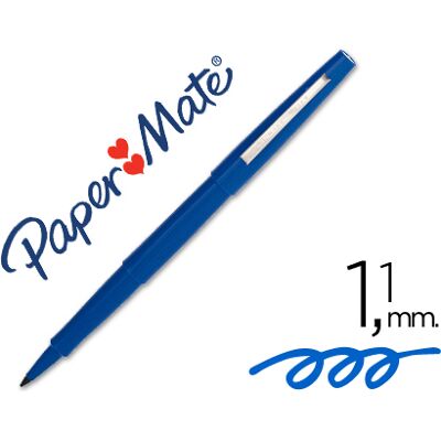PAPERMATE Marcador Paper Mate Flair Nylon 3103-1 Azul PAPERMATE Marcador Paper Mate Flair Nylon 3103-1 Azul
