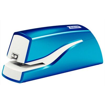Agrafador Petrus Eletrico E-310 Wow Azul Metalizado Capacidadee 12 Folhas Usa Agrafos Nº 10 Agrafador Petrus Eletrico E-310 Wow Azul Metalizado Capacidadee 12 Folhas Usa Agrafos Nº 10
