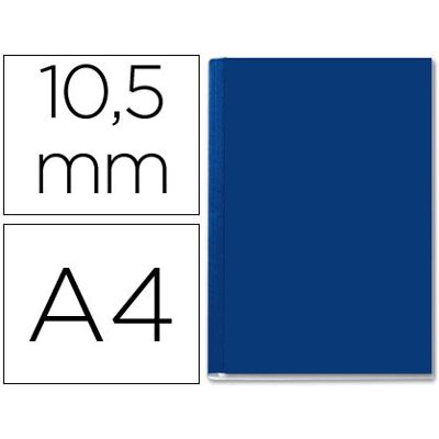 Capa de Encadernacao Leitz Opaca Rigida Lombada B de 10,5M Azul de 71 a 105 Folhas Capa de Encadernacao Leitz Opaca Rigida Lombada B de 10,5M Azul de 71 a 105 Folhas