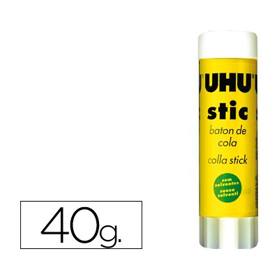 Cola em Baton UHU Embalagem de 40 Gr Cola em Baton UHU Embalagem de 40 Gr