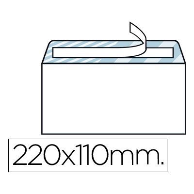 LIDERPAPEL Pack 500x Envelope Americano 110x220mm sem Janela LIDERPAPEL Pack 500x Envelope Americano 110x220mm sem Janela