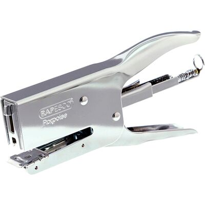 Agrafador Rapesco Alicate Porpoise Metalico Capacidade 40 Folhas (Agrafo 24/6 e 26/6) Prateado Agrafador Rapesco Alicate Porpoise Metalico Capacidade 40 Folhas (Agrafo 24/6 e 26/6) Prateado