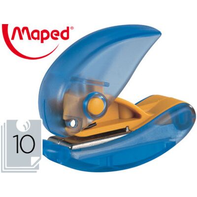 Furador Maped Punichito, 1 Furo, Capacidadee p/ 10 Folhas Furador Maped Punichito, 1 Furo, Capacidadee p/ 10 Folhas