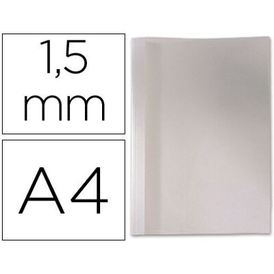Capa de Encadernacao Gbc Termica em PVC e Cartolina Lombada de 1,5mm Capa de Encadernacao Gbc Termica em PVC e Cartolina Lombada de 1,5mm