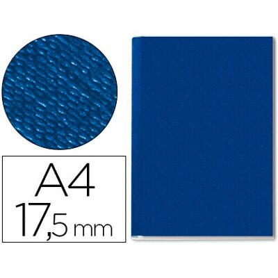 Capa de Encadernacao Leitz Channel Rigida Azul Lombada 17,5 mm Capacidadee 175 Folhas Capa de Encadernacao Leitz Channel Rigida Azul Lombada 17,5 mm Capacidadee 175 Folhas