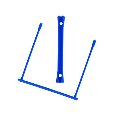 Encadernador Fastener Q-Connect Plastico E-Clips Cor Azul (100 Unidades) Encadernador Fastener Q-Connect Plastico E-Clips Cor Azul (100 Unidades)