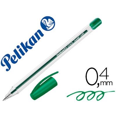 Caneta Pelikan Stick Super Soft Verde Caneta Pelikan Stick Super Soft Verde