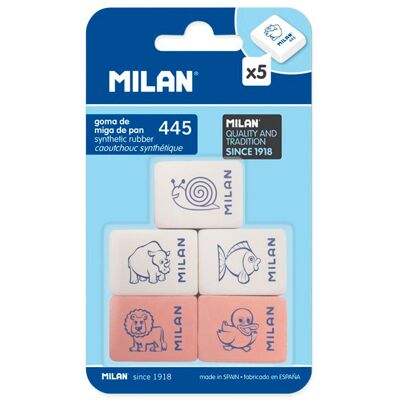 Borracha Milan 445 Blister De 5 Unidades - MILAN Borracha Milan 445 Blister De 5 Unidades - MILAN