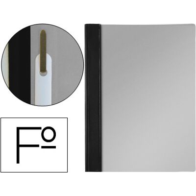 Bolsa Dossier Esselte Fastener Pvc Folio Preto - ESSELTE Bolsa Dossier Esselte Fastener Pvc Folio Preto - ESSELTE
