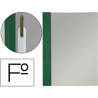 Bolsa Dossier Esselte Fastener Pvc Folio Verde - ESSELTE Bolsa Dossier Esselte Fastener Pvc Folio Verde - ESSELTE