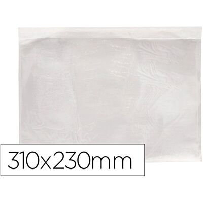 Envelope Autoadesivo Q-Connect Porta Documentos Pack De 100 Unidades - Q-CONNECT Envelope Autoadesivo Q-Connect Porta Documentos Pack De 100 Unidades - Q-CONNECT