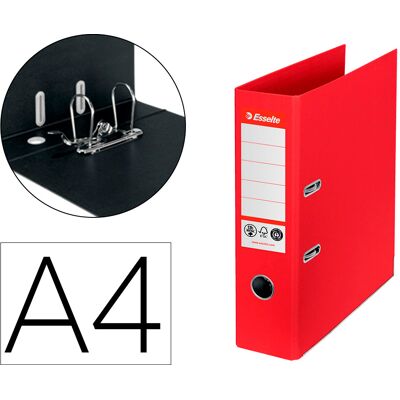Pasta De Arquivo De Alavanca N1 Co2 Neutral Din A4 Cartao Forrado Lombada 75 Mm - ESSELTE Pasta De Arquivo De Alavanca N1 Co2 Neutral Din A4 Cartao Forrado Lombada 75 Mm - ESSELTE