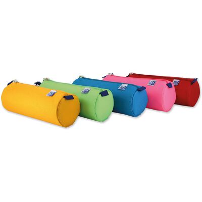 Estojo Escolar Oxford Kangoo Kids Redondo Grande Cores Sortidas 220X70X90 Mm - OXFORD Estojo Escolar Oxford Kangoo Kids Redondo Grande Cores Sortidas 220X70X90 Mm - OXFORD