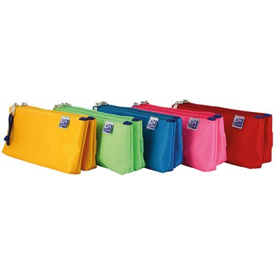 Estojo Escolar Oxford Kangoo Kids Duplo Cores Sortidas 220X50X100 Mm - OXFORD Estojo Escolar Oxford Kangoo Kids Duplo Cores Sortidas 220X50X100 Mm - OXFORD