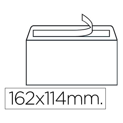 Envelope Mínimo Normalizado Branco 114X162Mm Tira De Silicone Pack De 500 Unidades Envelope Mínimo Normalizado Branco 114X162Mm Tira De Silicone Pack De 500 Unidades