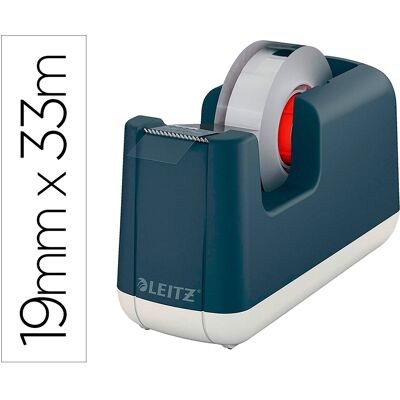 Desenrolador De Secretaria Leitz Cosy Em Plastico Para Fitas 33 Mt Cinza - LEITZ Desenrolador De Secretaria Leitz Cosy Em Plastico Para Fitas 33 Mt Cinza - LEITZ