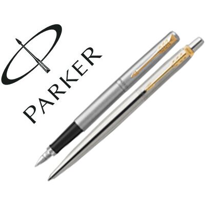 Conjunto Duo Jotter Aco Gt Esferografica + Caneta - PARKER Conjunto Duo Jotter Aco Gt Esferografica + Caneta - PARKER