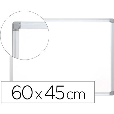 Quadro Branco Lacado Magnetico Moldura Em Aluminio - Q-CONNECT Quadro Branco Lacado Magnetico Moldura Em Aluminio - Q-CONNECT