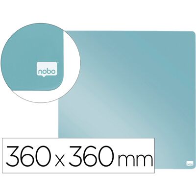 Quadro Magnetico Para A Casa Cor Cinza 360X360 Mm - NOBO Quadro Magnetico Para A Casa Cor Cinza 360X360 Mm - NOBO