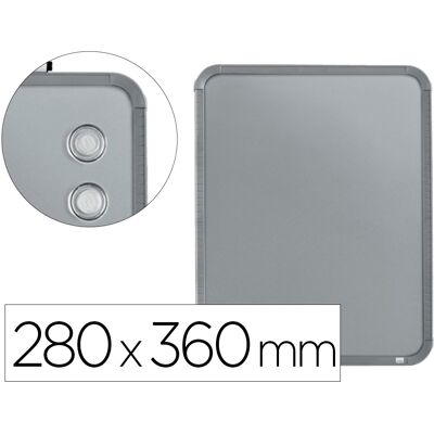 Quadro Magnetico (Prata) - NOBO Quadro Magnetico (Prata) - NOBO