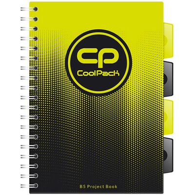 Caderno Espiral B5 Gradient Lemon - COOLPACK Caderno Espiral B5 Gradient Lemon - COOLPACK