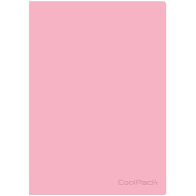 Caderno A4 Quad. PP Pastel Powder Pink - COOLPACK Caderno A4 Quad. PP Pastel Powder Pink - COOLPACK