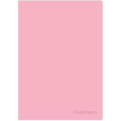 Caderno A5 Quad. PP Pastel Powder Pink - COOLPACK Caderno A5 Quad. PP Pastel Powder Pink - COOLPACK