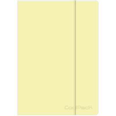 Caderno A5 Pautado PU 60f Pastel Powder Yellow - COOLPACK Caderno A5 Pautado PU 60f Pastel Powder Yellow - COOLPACK